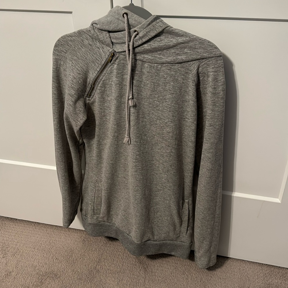Double hooded sweatshirt
